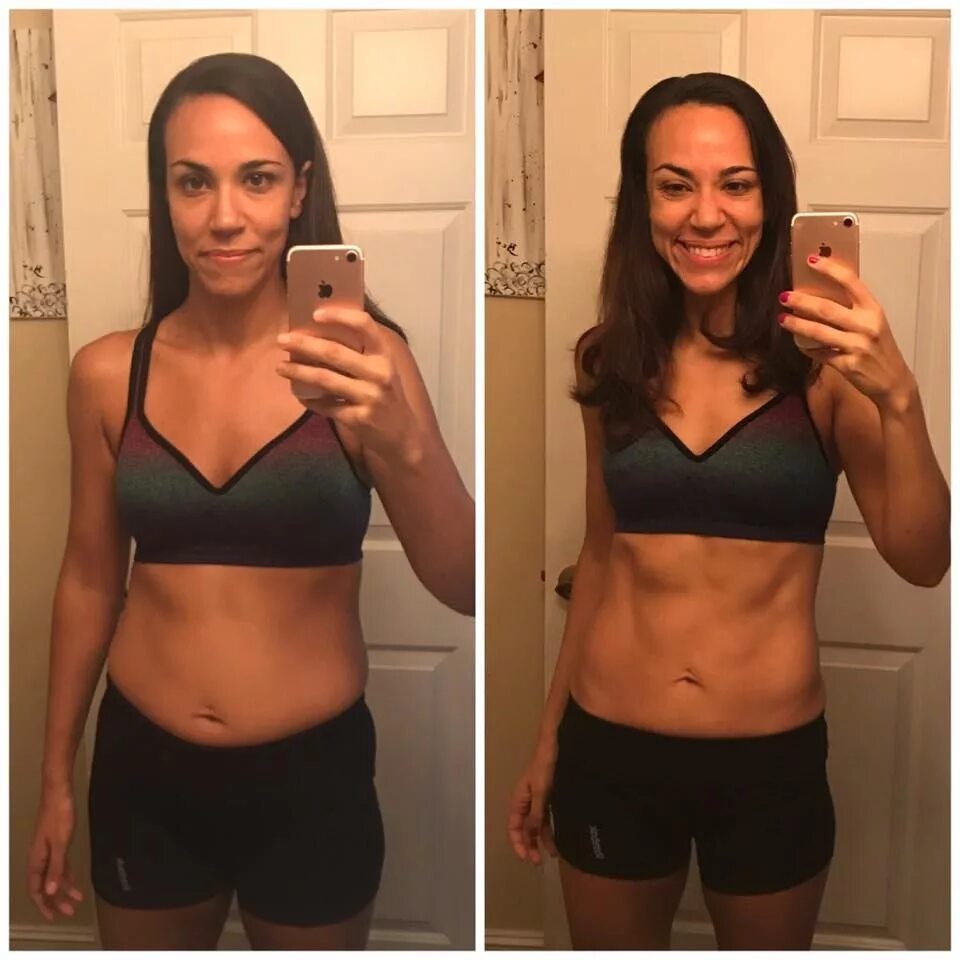 Before after exercises