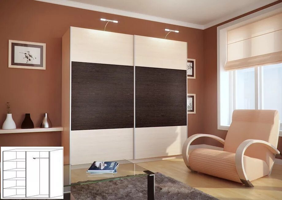 современные шкафы купе. современные шкафы. цветные двери в интерьере. шкаф в цвет обоев. шкаф бежевый для спальни.