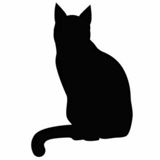 Кот силуэт