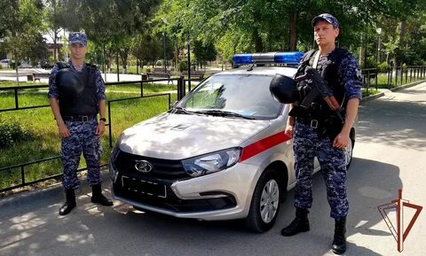 Водитель росгвардии