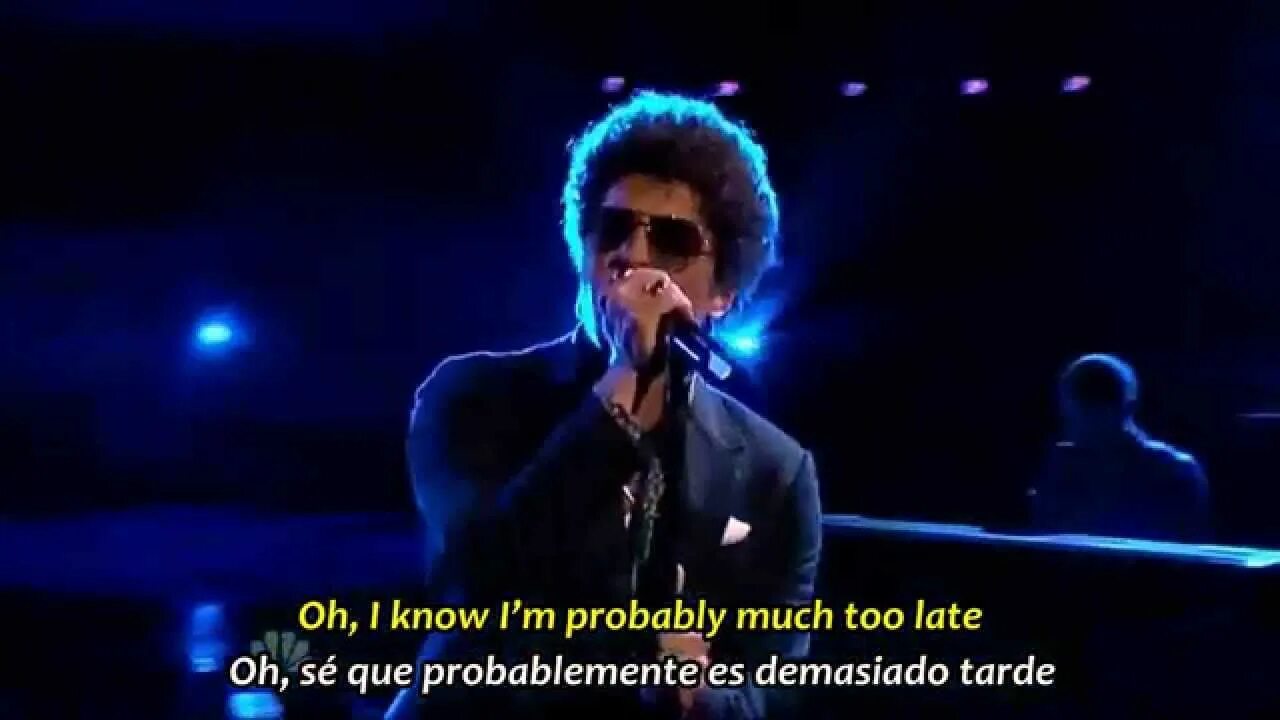 Bruno Mars when i was your man.