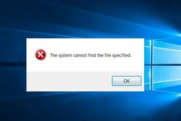 Windows cannot find. The System cannot find the file specified. Can't find. Couldn't find file. Cannot.