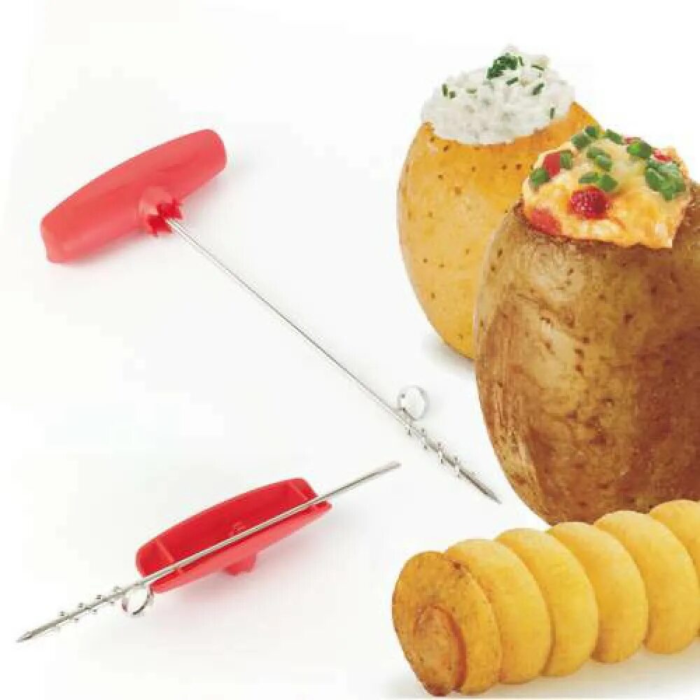 Нож для картофеля купить. Спиральный картофельный слайсер. Нож для удаления сердцевины картофеля спиральный. Спиральный нож для фаршировки картофеля. Нож для картофеля спиралью.