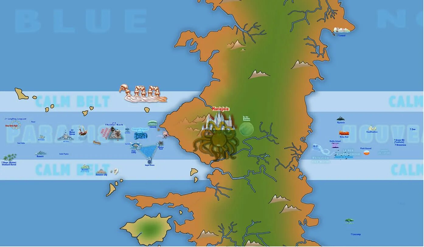 Карта вфм. Мир Ван Пис карта. Карта Ван Пис с островами.