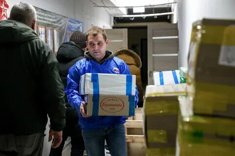 Отправили гуманитарный груз