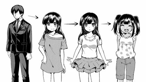 Image result for 幼 女 化 Tg Transformation, Tg Tf, Gender Bender, Anime, Coll...