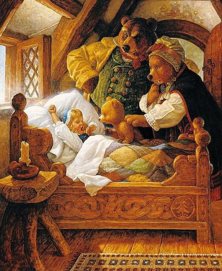 Картины иллюстрации к сказкам. Художник скотт густафсон (scott gustafson). скотт густафсон три медведя. скотт густафсон иллюстрации. сказочные иллюстрации скотта густафсона.