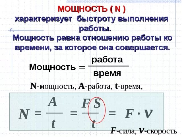 Работа и мощность. Механическая работа и мощность. Механическая мощность формула. Работа это мощность на время. Мощность равна работе физика