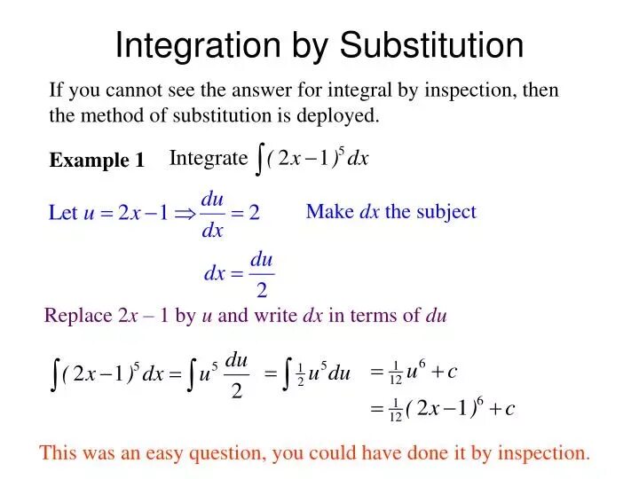 2 substitution. Integration by substitution. substitution method of integration. integral substitution method. u substitution formula.