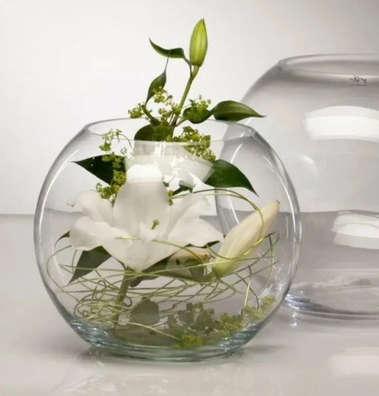 Ваза для живых цветов. Круглые вазы. Декор круглой вазы. Композиция в круглой стеклянной вазе. Декор в круглой вазе.
