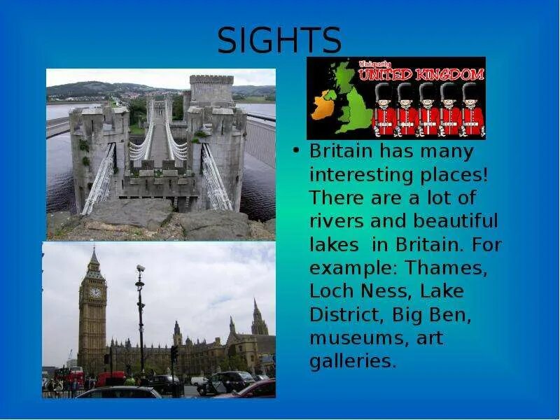 Read about the places of interest