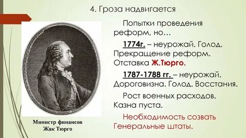 Французский 18 век кратко