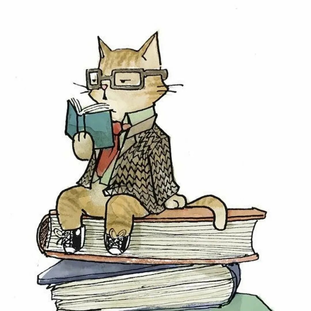 Книги ученый кот. Умный кот. Котик с книжкой. Книга котик. Кот читает.