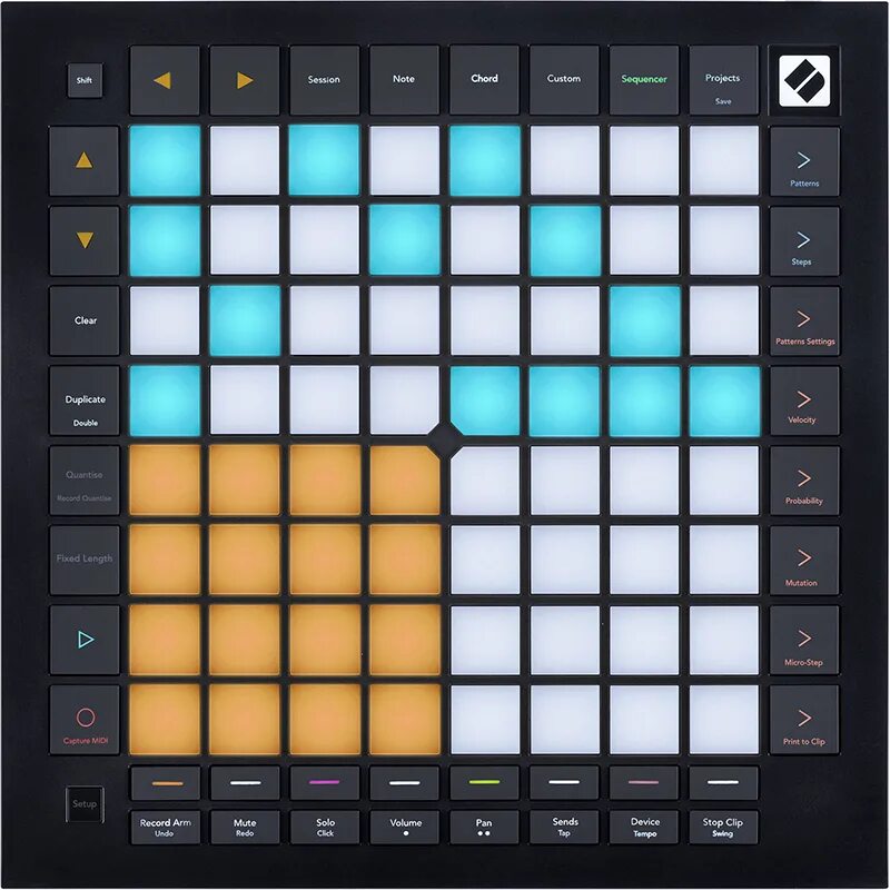 Как открыть карточку launchpad. Novation launchpad pro mk3. novation launchpad mk3. миди контроллер novation launchpad pro mk3. контроллер novation launchpad mini mk3.
