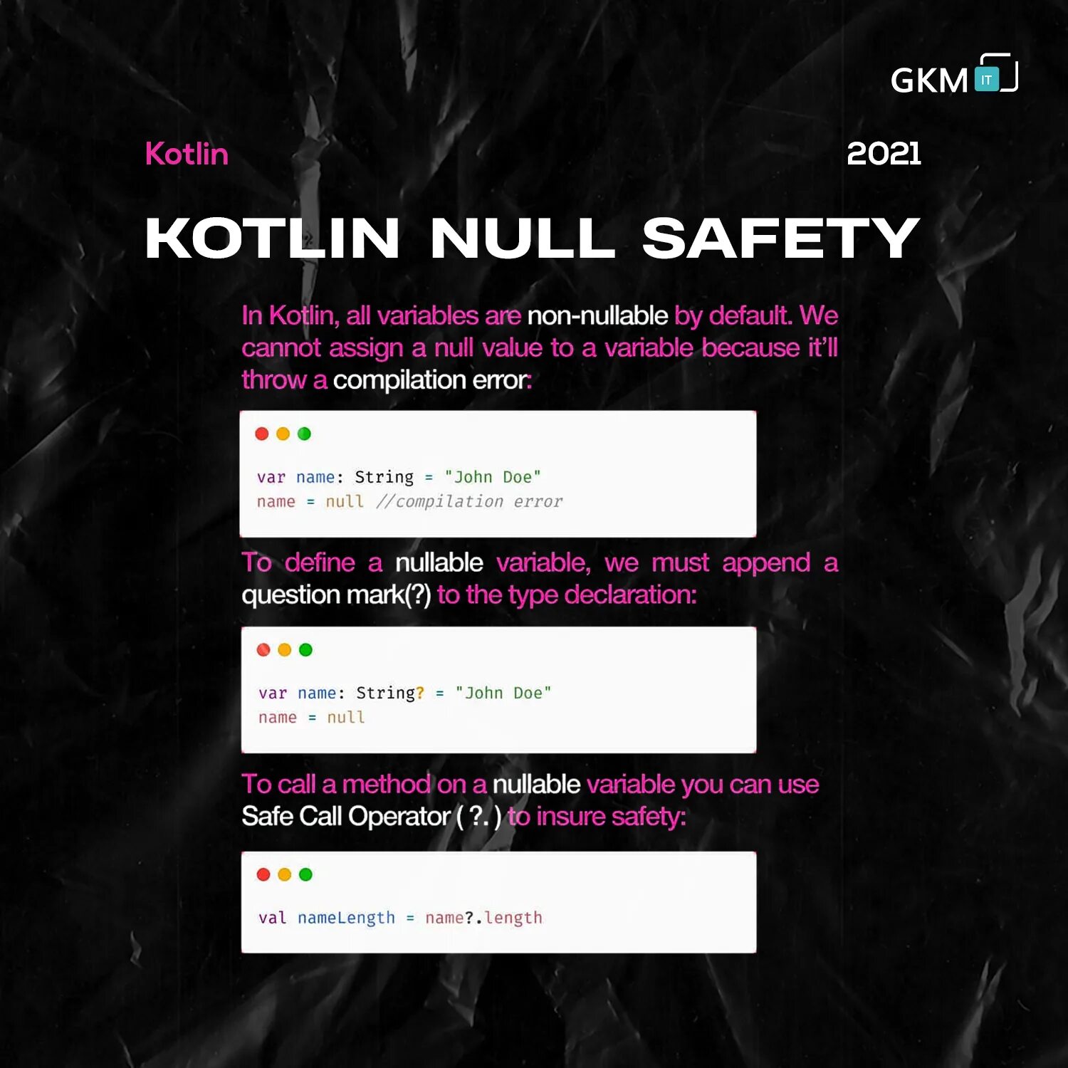Kotlin is null. Переменные kotlin. kotlin.