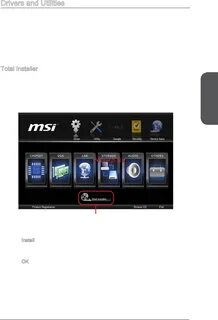 Msi driver utility installer