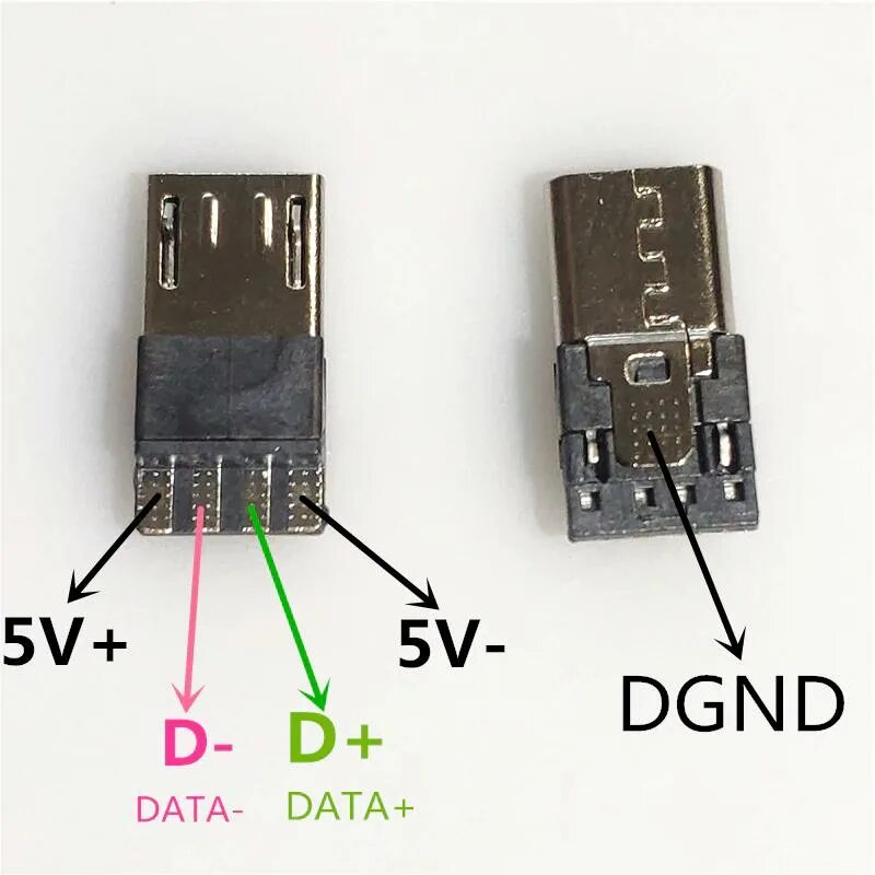 Цвета микро usb. Micro USB pinout 5 Pin. Micro USB 2.0 распайка. Micro USB распиновка. Распайка Micro USB.