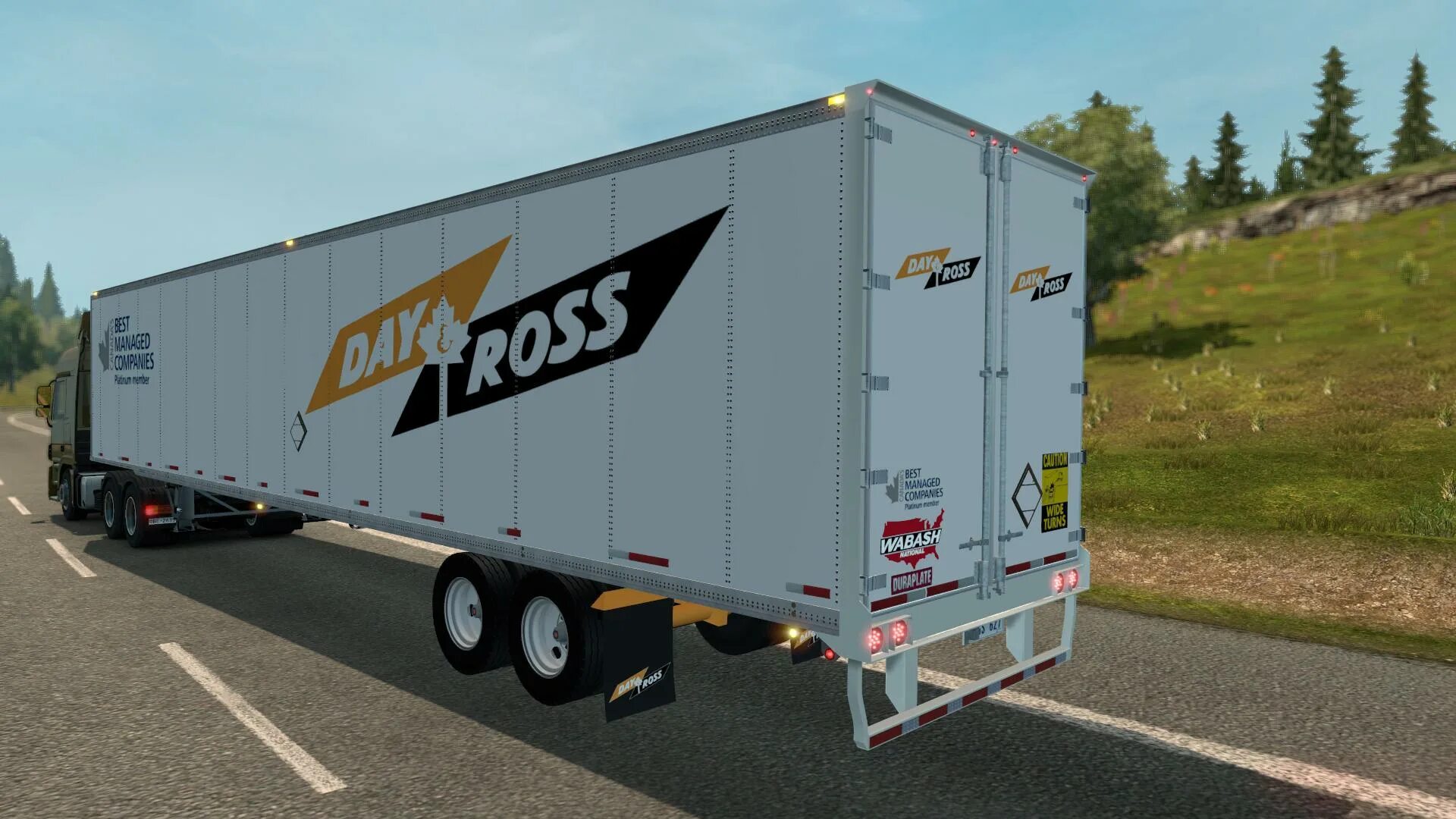 Ats 1. 49 моды прицепы для пикапов. Ats 1. Fruehauf dump trailer 1973 ets 2. American truck simulator моды прицепы.