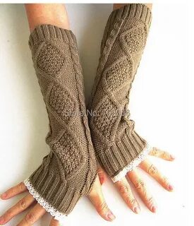 Митенки связанные