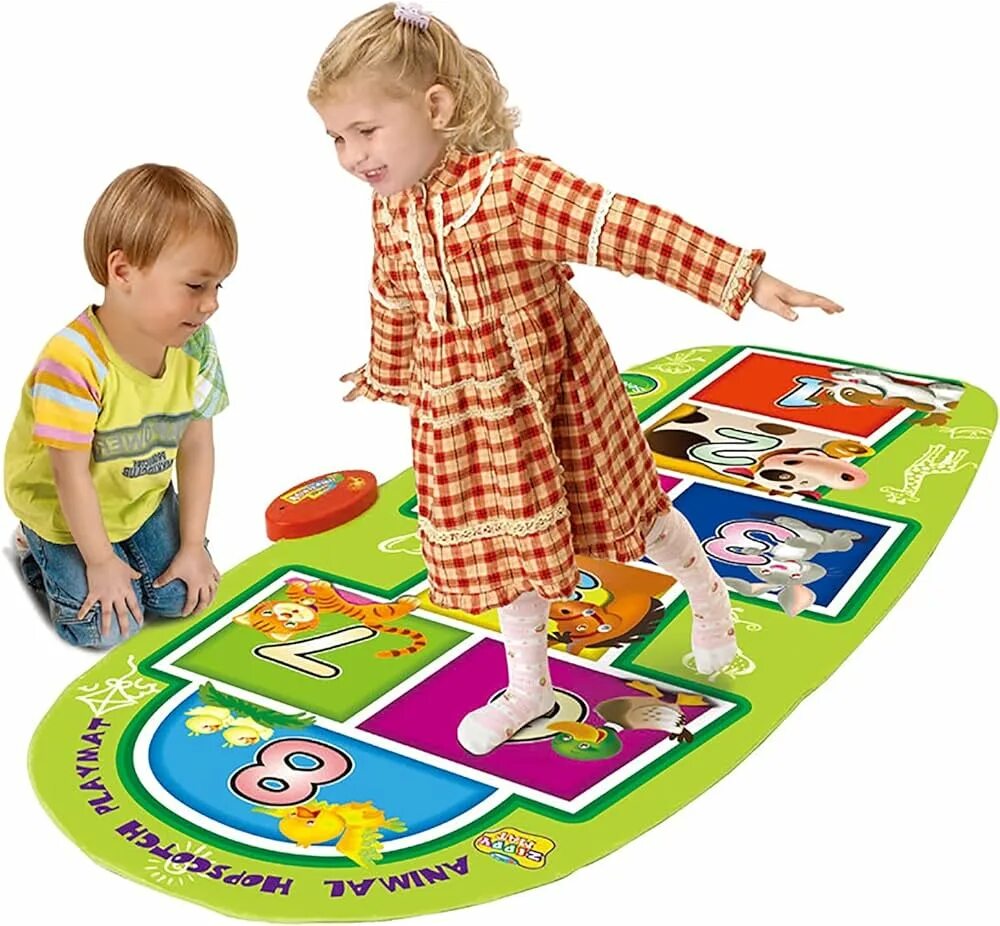 Интерактивные семейные игры. Музыкальный коврик для малышей. Развивающие игрушки. Интерактивный коврик для детей. Игрушки для детей 5-6 лет.