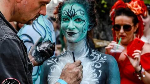 Body paint arctic