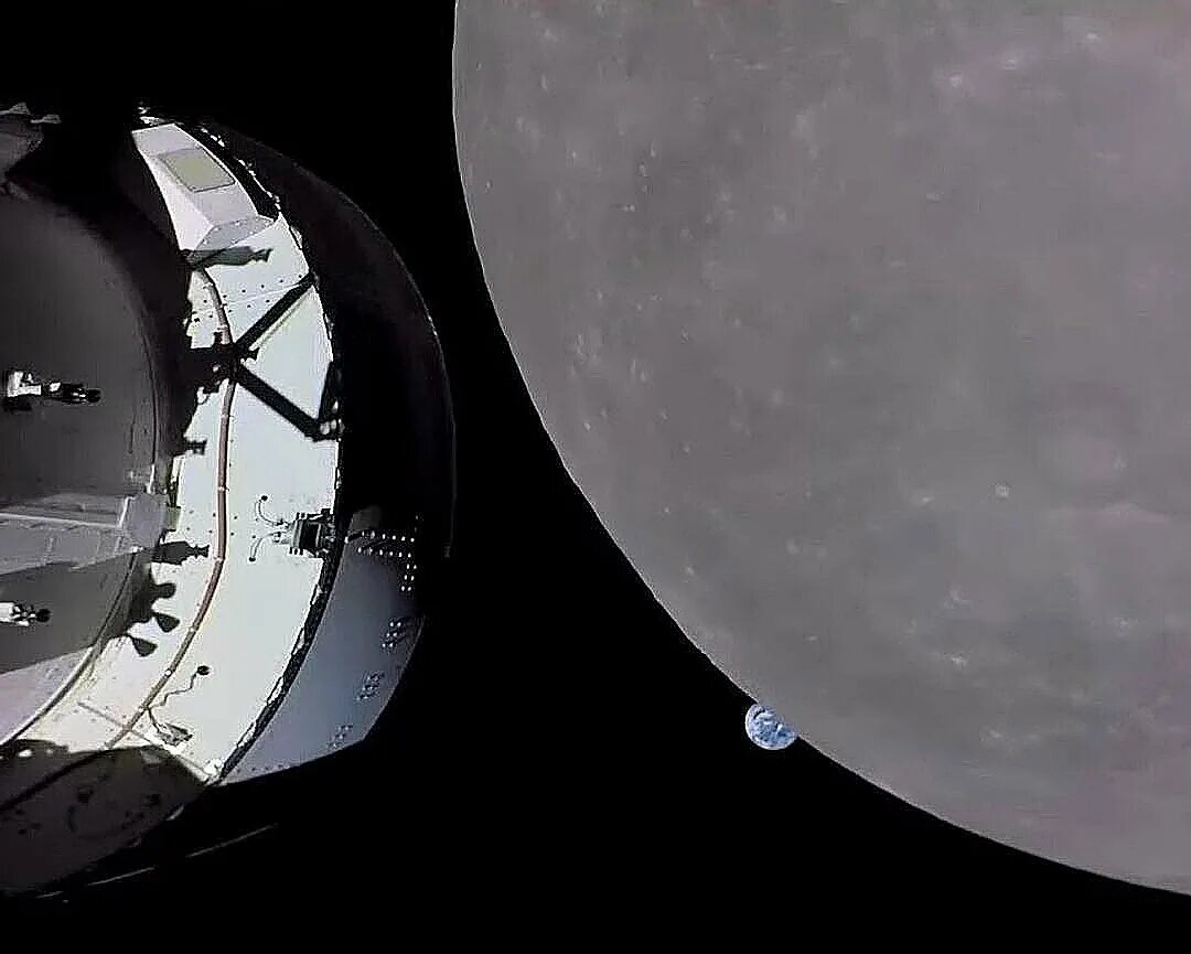 Орион НАСА. Корабль Орион полет на луну. Снимки Луны. Луна и земля.