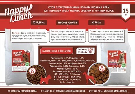 Полнорационный сухой корм