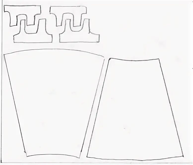 выкройка маши из мультика