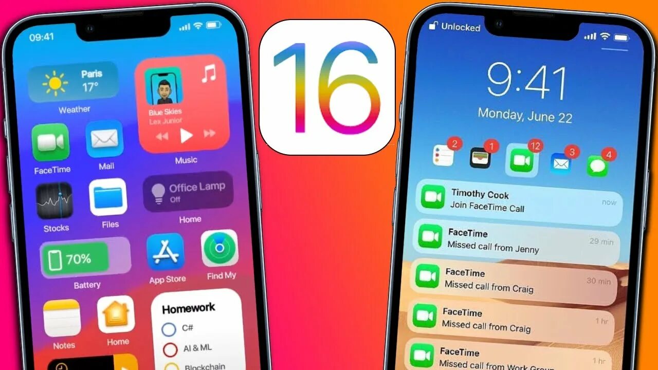 Айос 16. Фишки айос 16. Новые фишки IOS 16. IOS внешний вид.