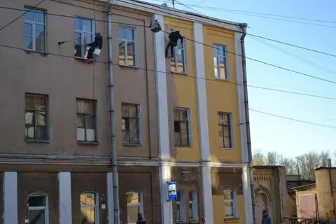 Ремонт фасадов спб