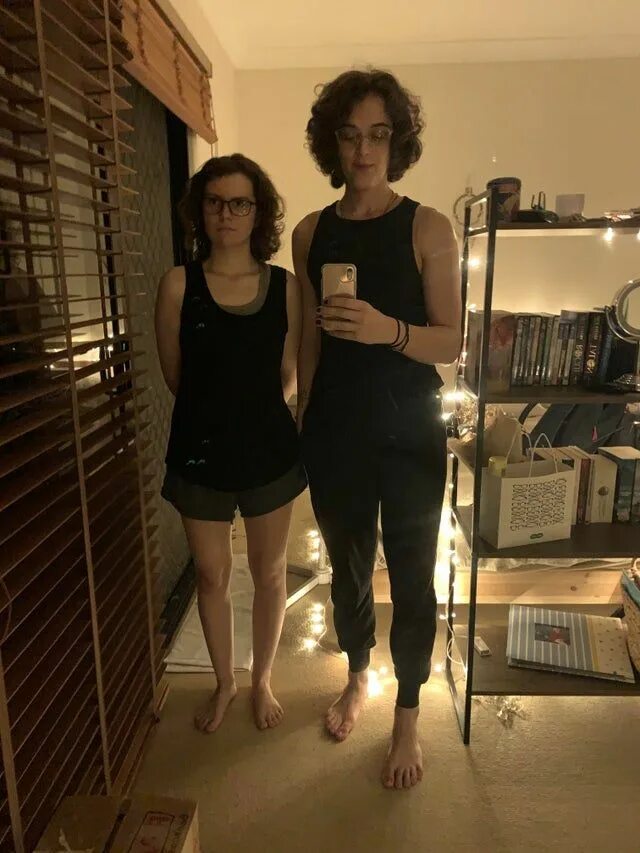 Tall lesbian