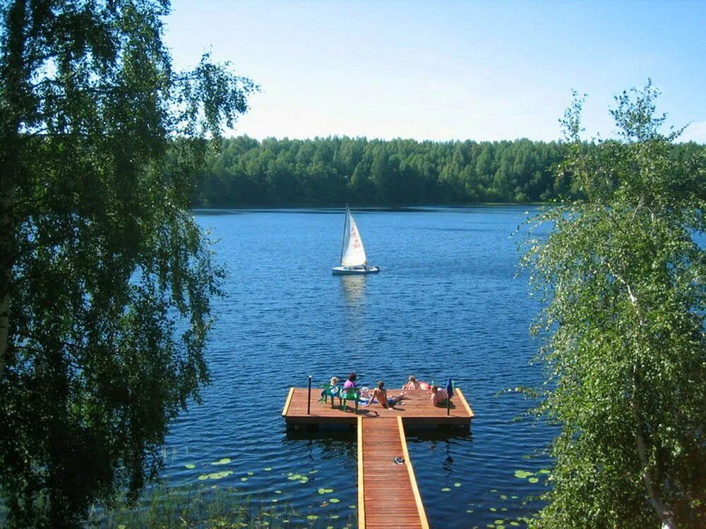 Участок на берегу водохранилища