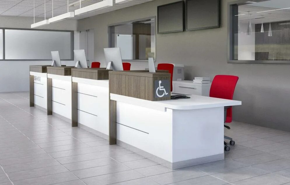 Организация приема клиентов. Стол для приема клиентов. Ресепшн мебель для офиса. Современный ресепшн в офисе. Мебель в клиентскую зону.