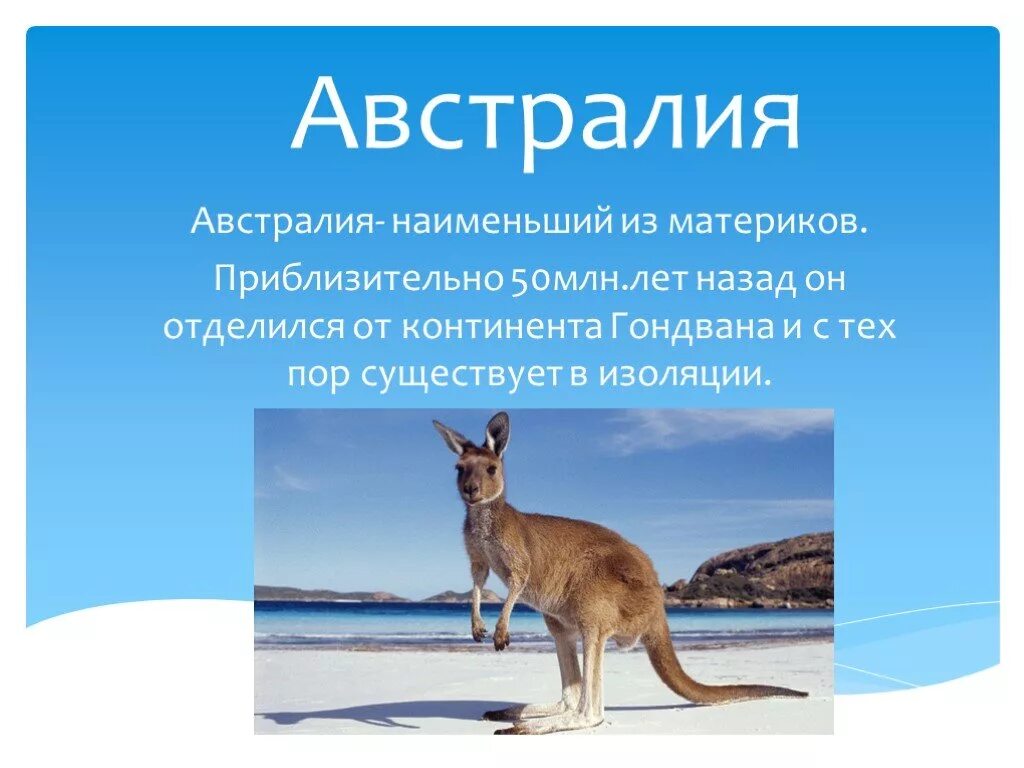 Путешествие по австралии 7 класс география