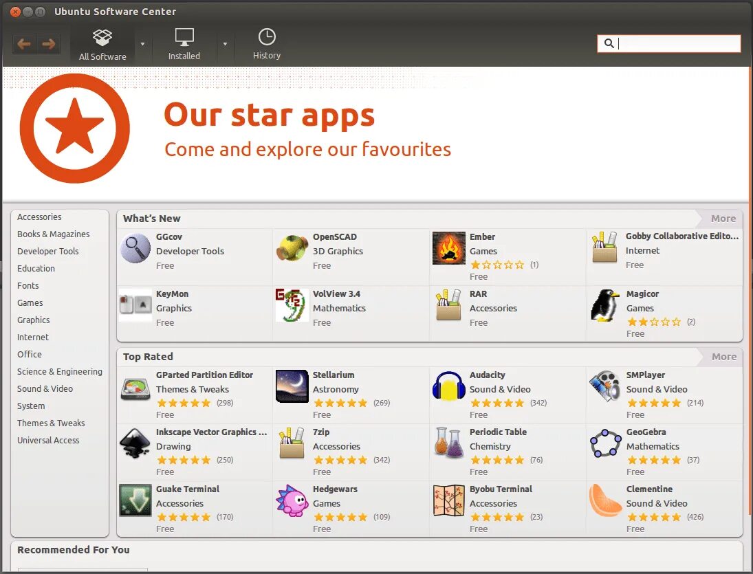 Ubuntu apps. Центр приложений Ubuntu. Ubuntu магазин. Центр приложений линукс. Магазин приложений Linux.