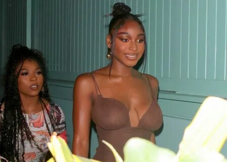 Normani Kordei Big Braless Boobs.