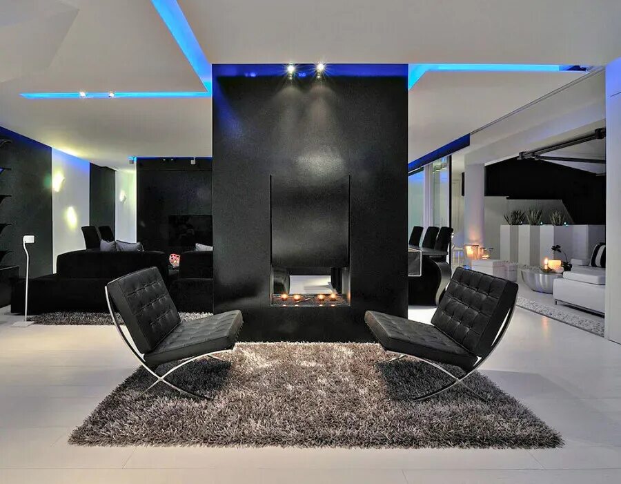 Хай тек черный. Кухня гостиная в черно белом стиле. Хай тек черный. Гостиная в стиле хай тек. Кухня минимализм.