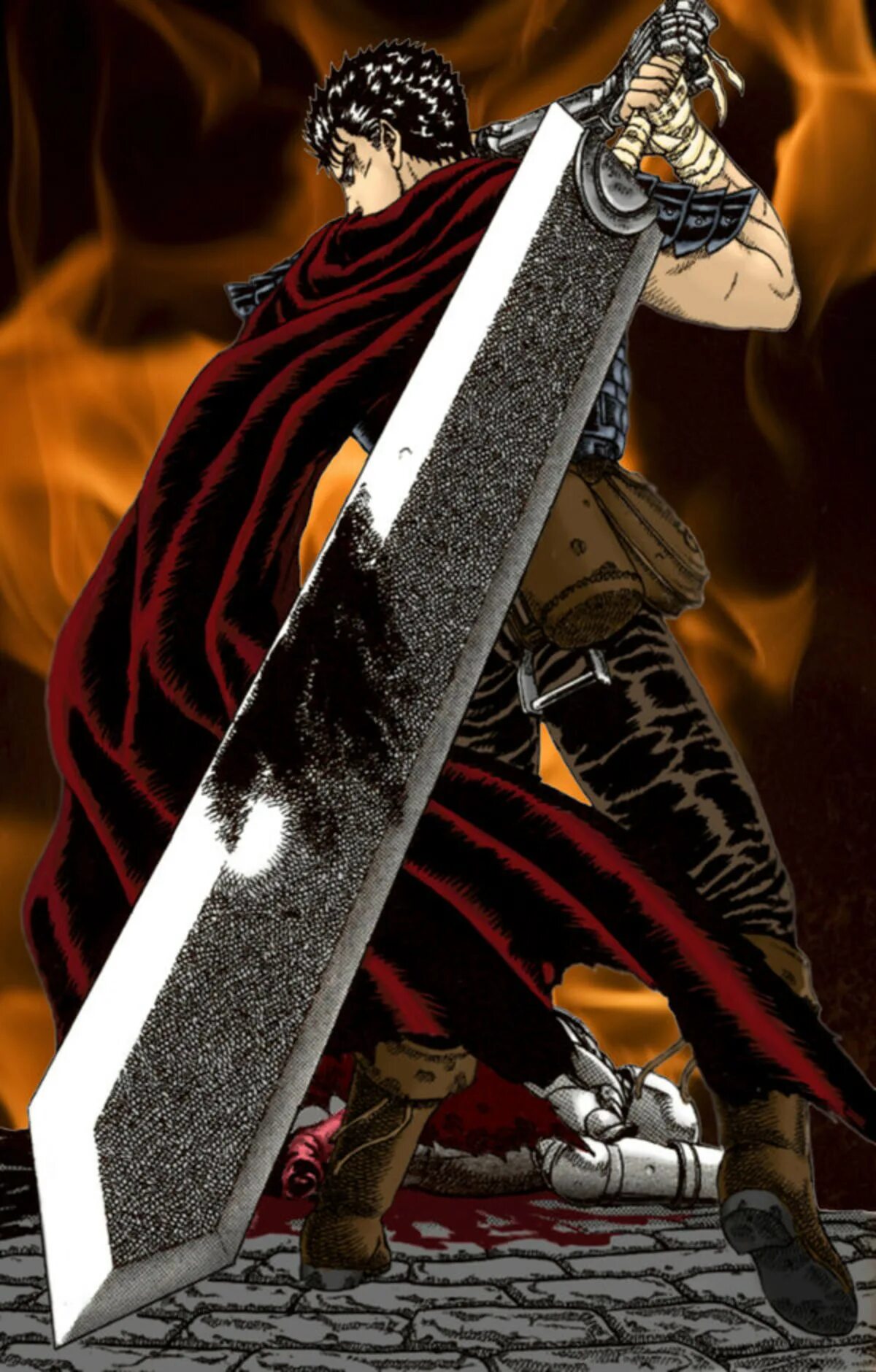 Dragon slayer гатс. Гатс 1997 в броне. Берсерк гатс с мечом. Берсерк меч гатса. Берсерк меч гатса.