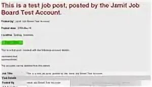 Job script. Job script