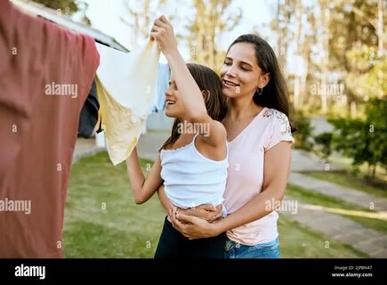 Hang up washing