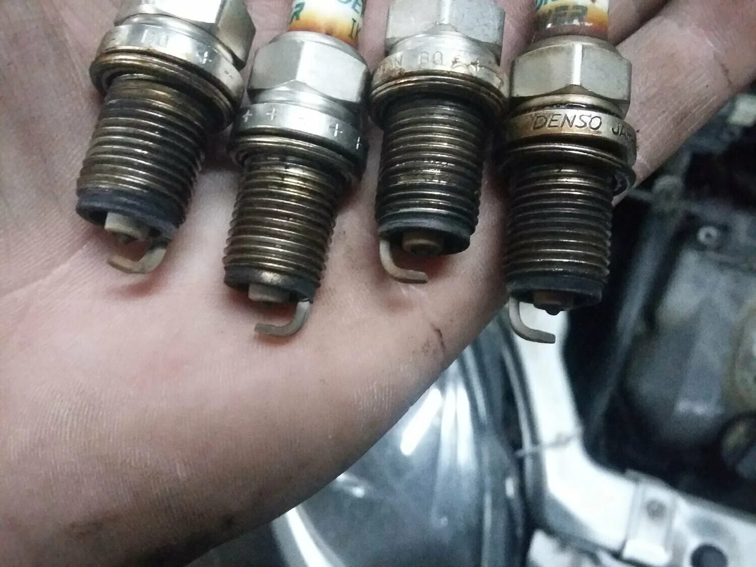 замена свечей зажигания с выездом