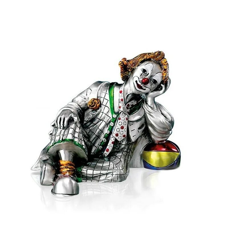 Сидящий клоун. Mida клоун статуэтка. Статуэтки mida Италия клоуны. Статуэтка "клоун". Серебряные клоуны статуэтки.