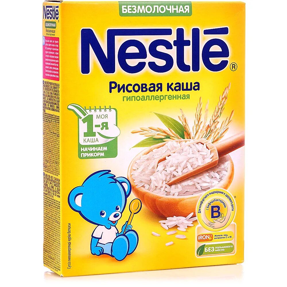 Каша в 8 месяцев какие. Nestle каша безмолочная гречневая. Nestle каша Нестле. Рисовая каша Нестле безмолочная с 6. Каша Nestle рисовая каша.