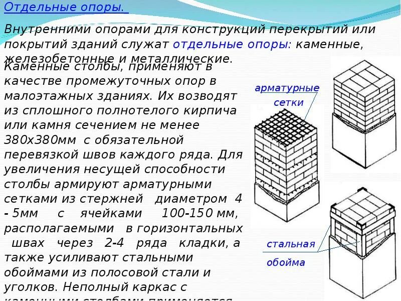 Общие сведения о зданиях и сооружениях. Отдельные опоры здания. стены и отдельные опоры гражданских зданий. общие сведения о зданиях и сооружениях презентация. внутренние опоры здания.
