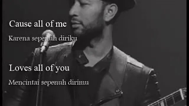 Cause all of me