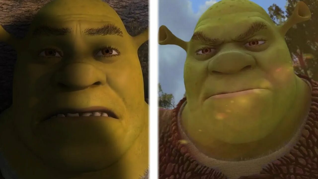 Шрек 5 злодей. Shrek vs Titan. Shrek vs Sully. Гринч против Шрек. Против шрека