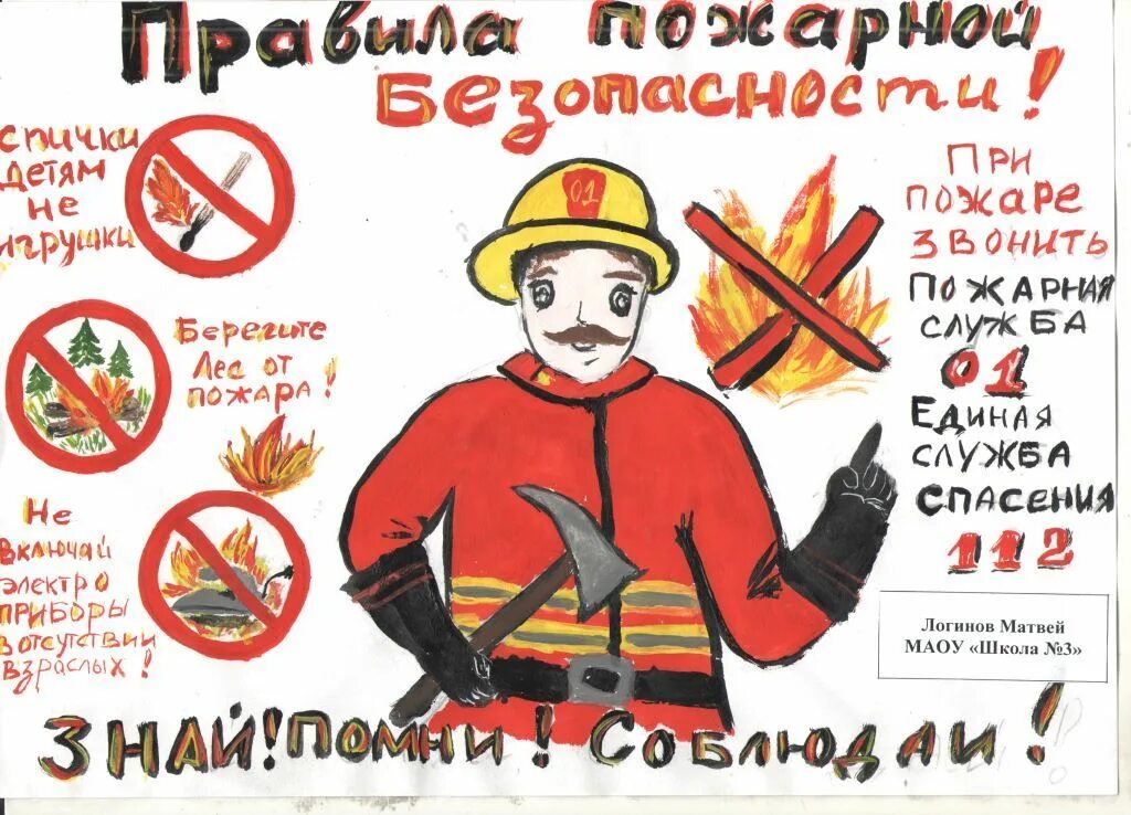 Противопожарная пропаганда пожарная безопасность
