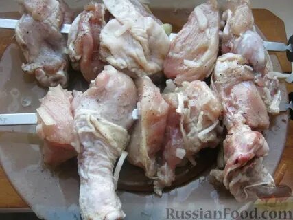 Курица с уксусом и луком