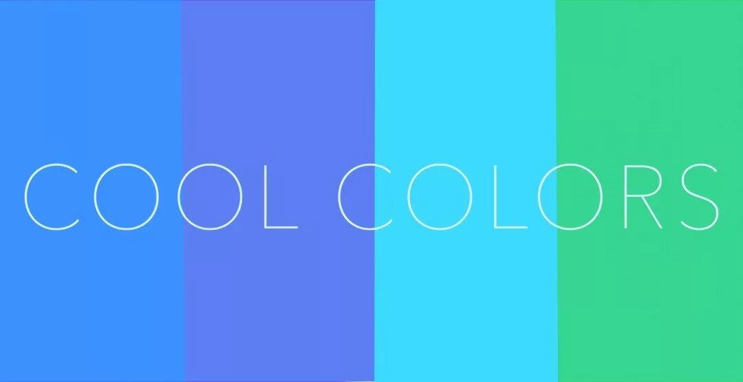 Warm and Cold Colors. Cold warm Colors in Design. The cool and the Cold. Cold colors