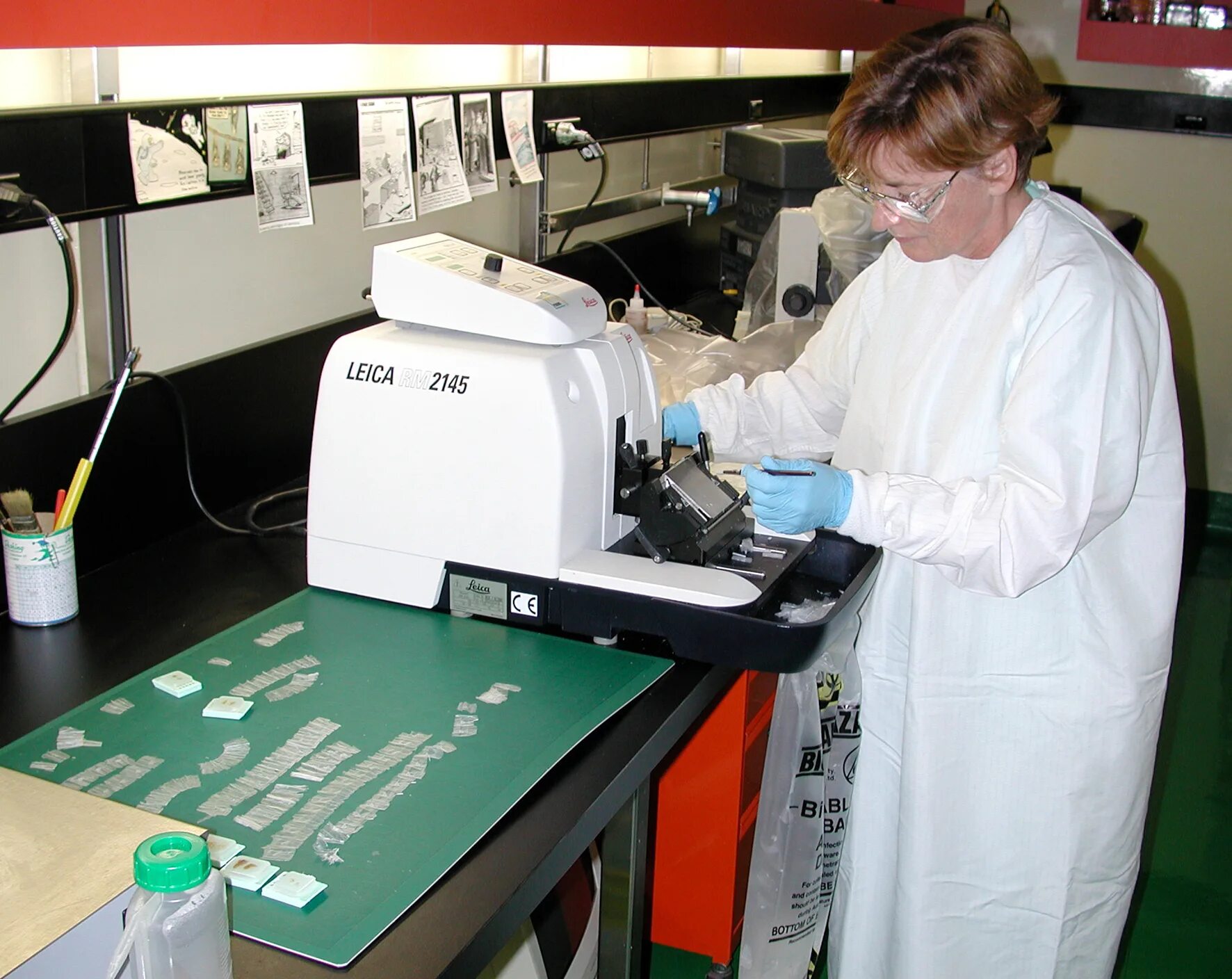 Laboratory methods. Equipment for immunohistochemistry. гистосрез закручивается микротом. immunohistochemistry microscope construction. immunohistochemistry research methods.